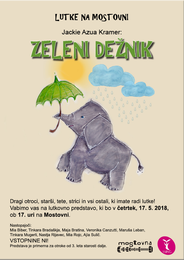 Lutke na Mostovni: Zeleni dežnik