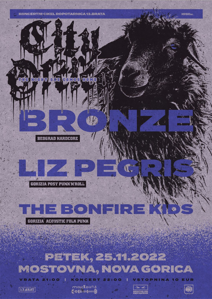 City Ofčica: Bronze,  Liz Pergis & The Bonfire Kids