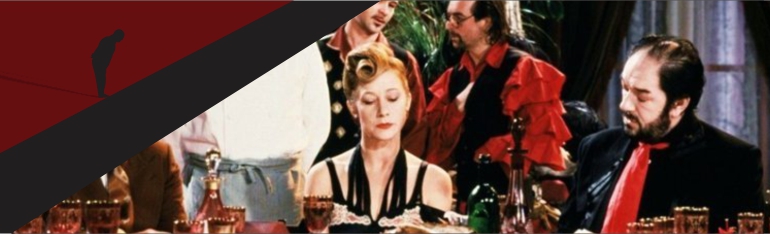 Filmska druženja: Kuhar, tat, njegova žena in njen ljubimec (The cook, the thief, his wife and her lover, Peter Greenaway, 1989, 124min)