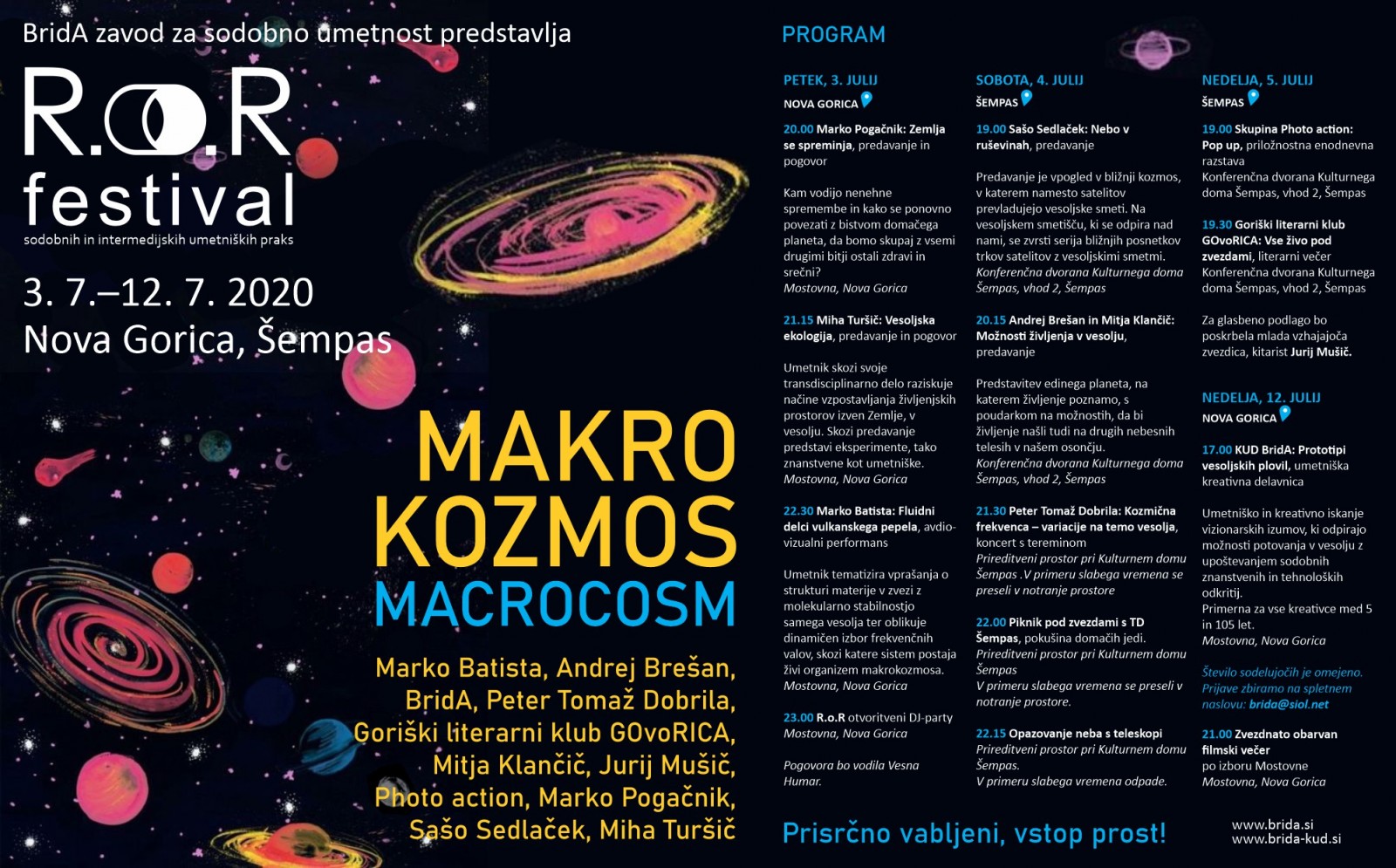 Festival R.o.R Makro kozmos / Macrocosm