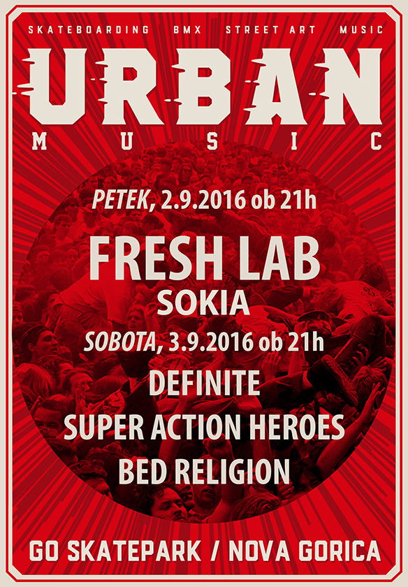 Urban Music - Definite, Super Action Heroes, Bed Religion
