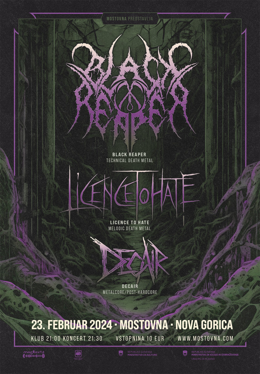 Black Reaper, Licence To Hate, Decair