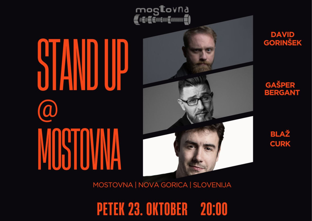Stand Up | Bergant, Curk in Gorinšek